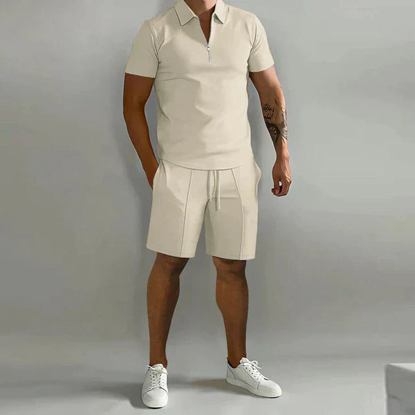 Louie – Stilvolles Polo- und Short-Sommerset für Männer