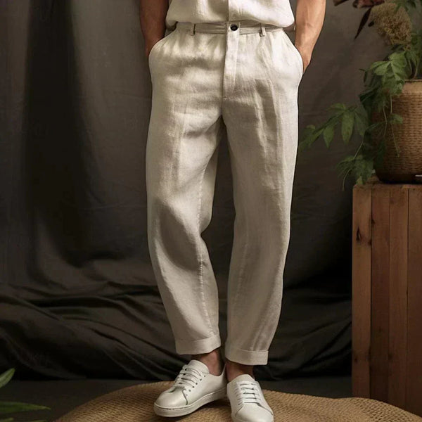 Leichte Leinenhose für Sommerkomfort