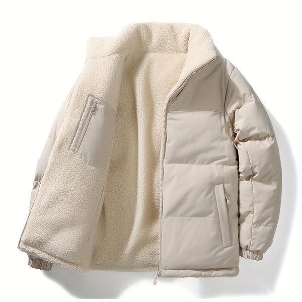 Tobias - Herren Steppjacke mit hohem Kragen