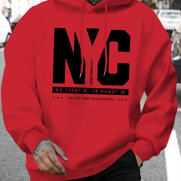 Jonas - Herren Hoodie mit NYC-Print