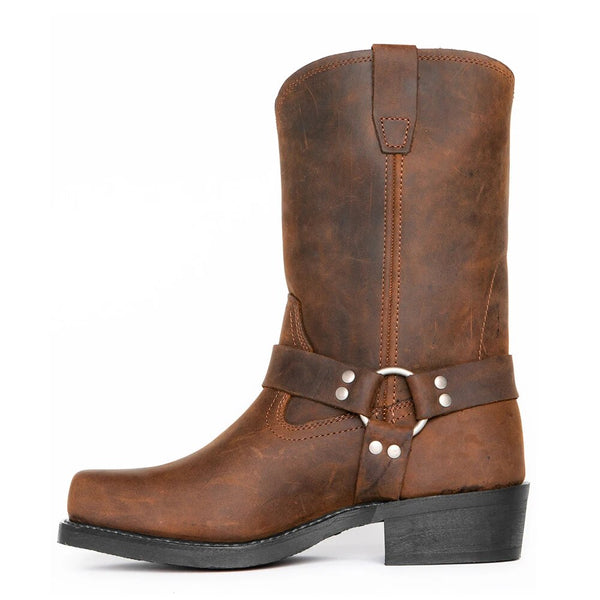 Dan - Cowboy Stiefel Mit Schnalle Für Herren